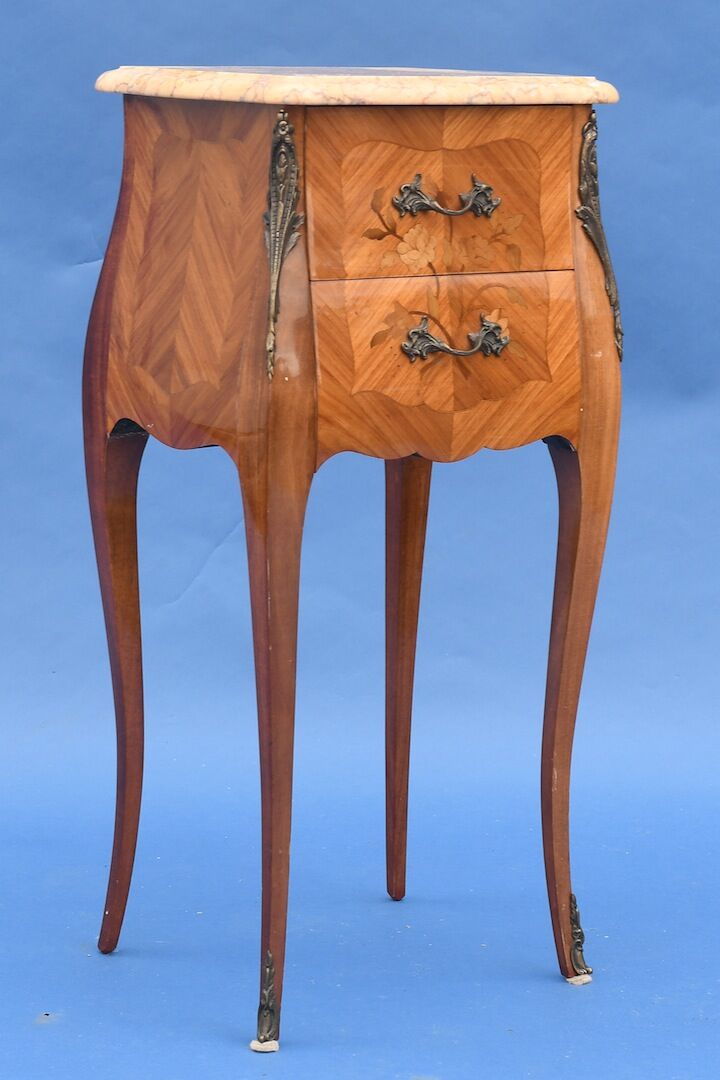 Louis XV-style bedside table