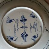Decorative wall plate Delft RAM