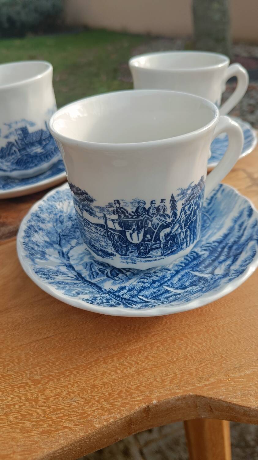 Royal Wessex England porcelain cups