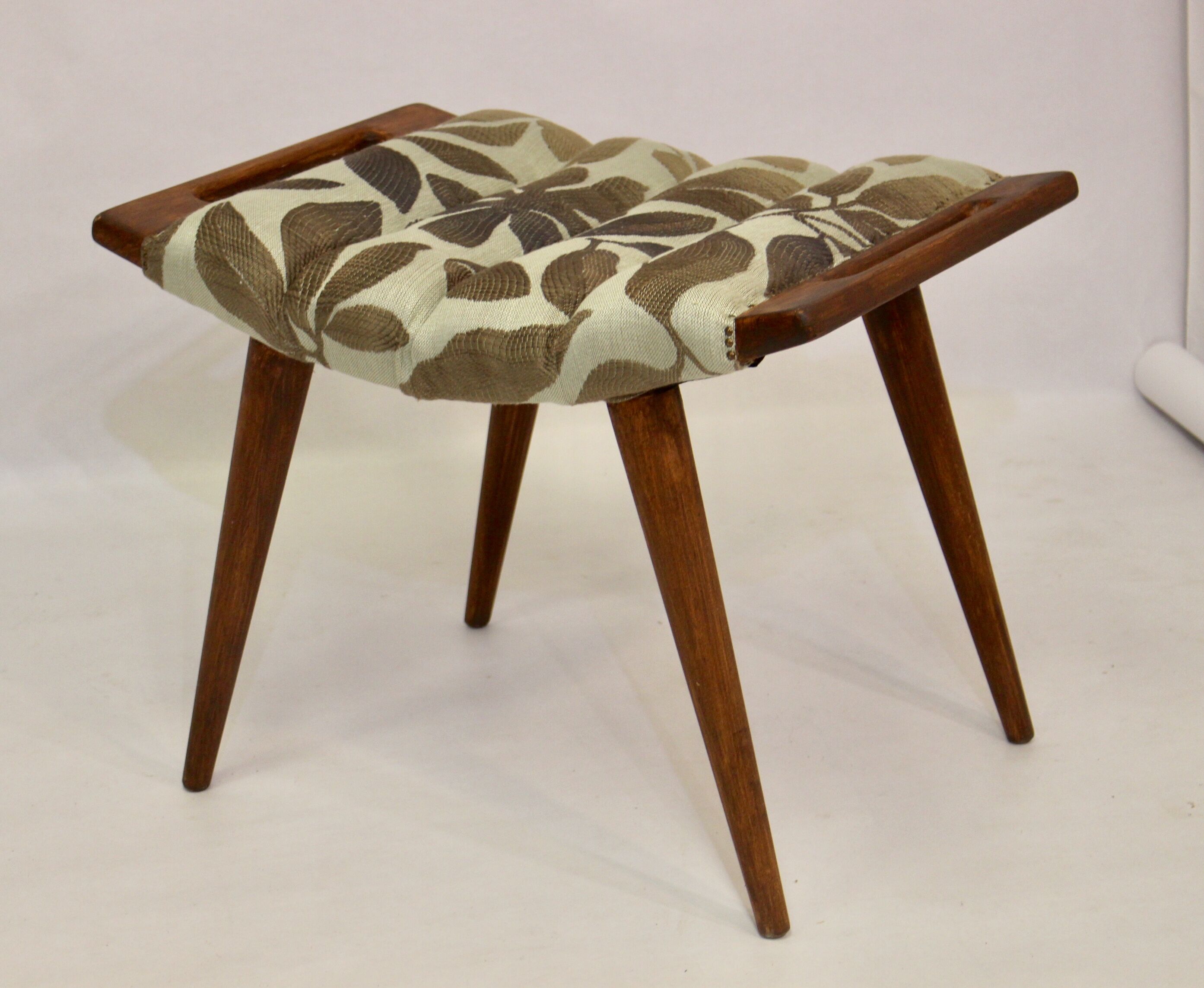 Vintage stool with 50/60s