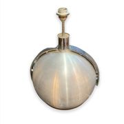 Lampe moderniste en acier brossé circa 1960-1970, Kappa
