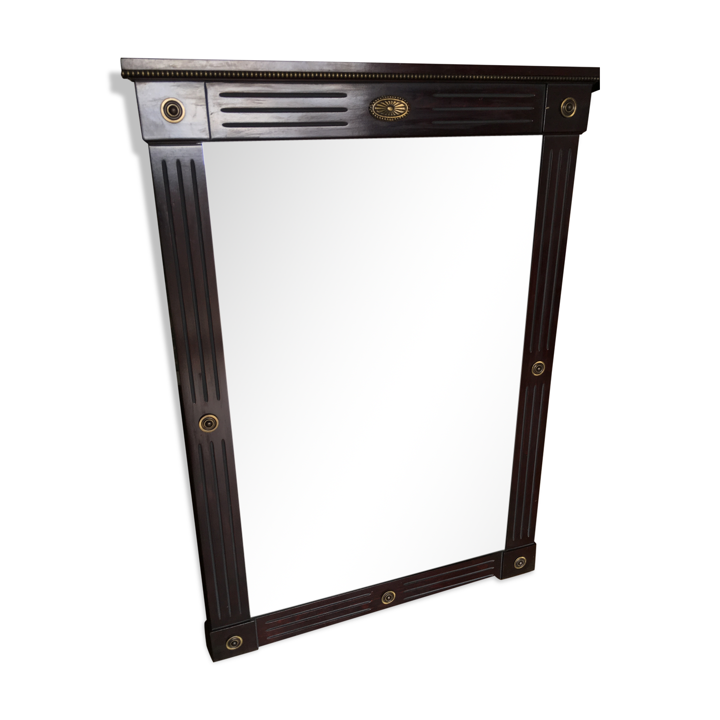 Miroir en palissandre 92x67cm