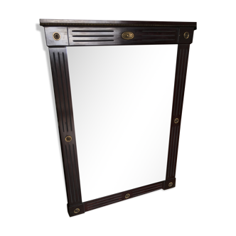 Miroir en palissandre 92x67cm