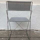 4 chairs X-line series by Niels Jorgen Haugesen for Magis, ITALY 1977