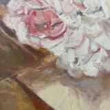 Still life on wood.