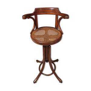 Chaise haute cannée