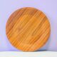Assiette de service en teck vintage