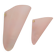 Vintage Triangular Conical Wall Sconces in Pink Frosted Glass from Lumal-It, 1990s, Set of 2