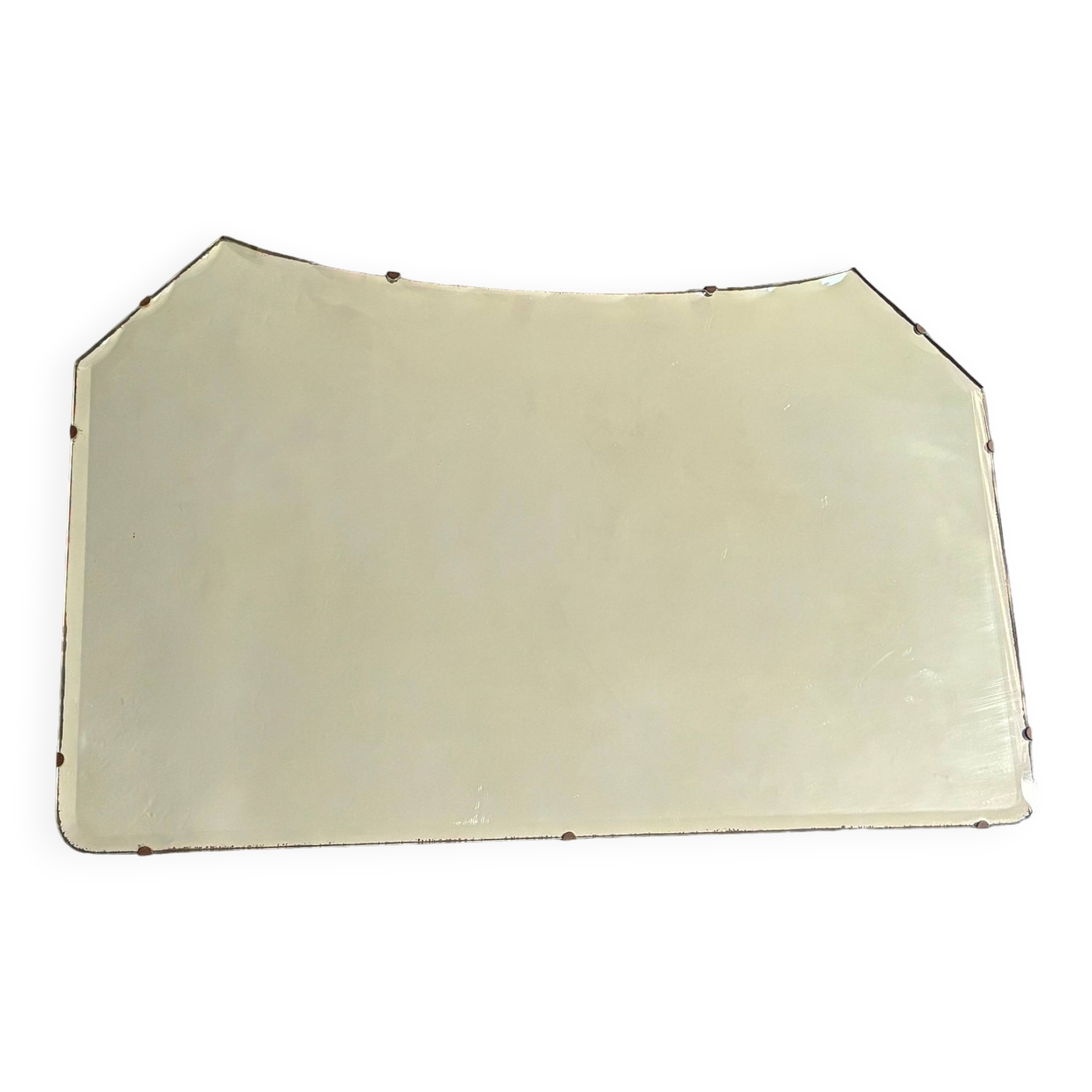 Art Deco beveled mirror