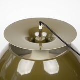 Danish vintage pendant lamp Jutlandia by Jorgen Hoj, Holmegaard, 1970s