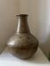 Large stoneware lamp base vase, 1970s vintage