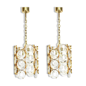 Paire de petites suspensions - sciolari