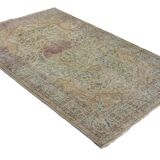 Turkish Anatolian Handmade Vintage Rug 270 cm x 168 cm