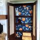 Armoire cannée aux oranges