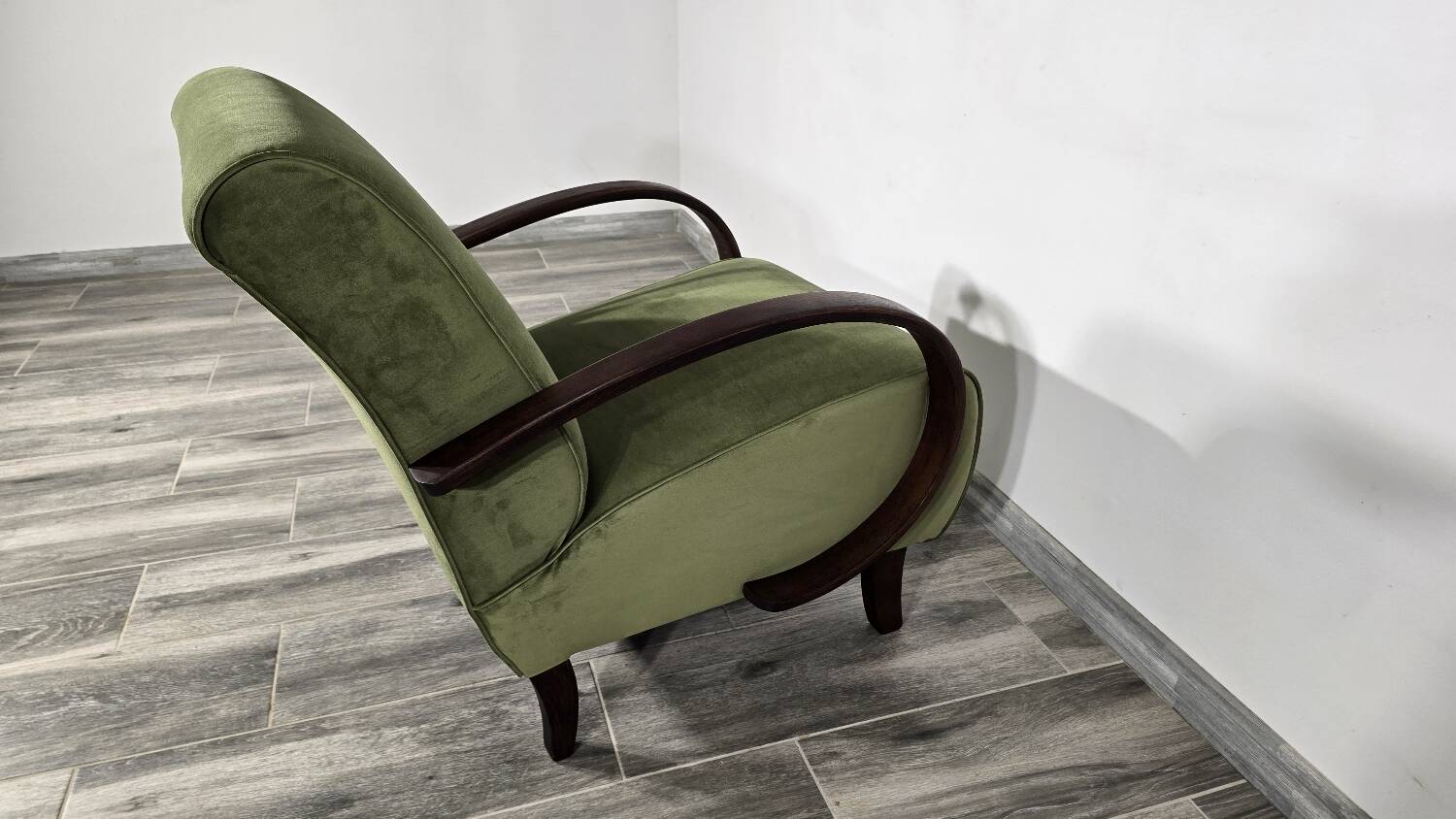 Armchair by Jindrich Halabala, 1940s