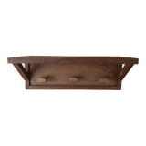 Wooden coat hook