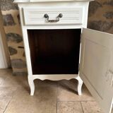Cream-colored painted sideboard, Regency style