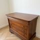 Louis Philippe style wooden chest of drawers