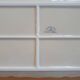 Rectangular dish in vintage Limoges enameled porcelain