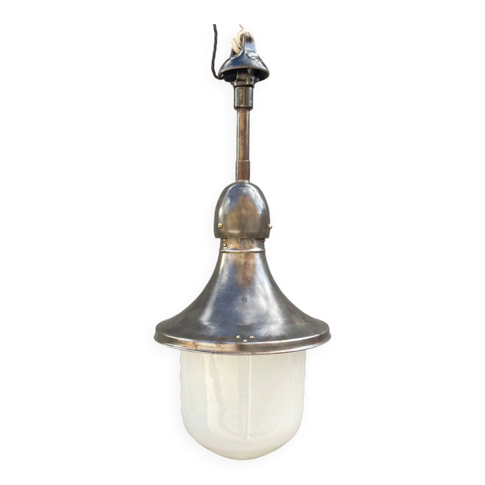 Lustre industriel des années 1930 par Kandem - Körting & Mathiesen Leipzig