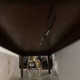 Teak dining table