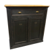 Black patinated parisian buffet
