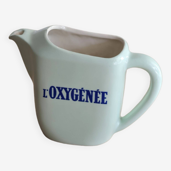 Moulin des Loups oxygenated advertising pitcher