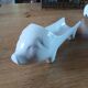 3 antique white porcelain dishes