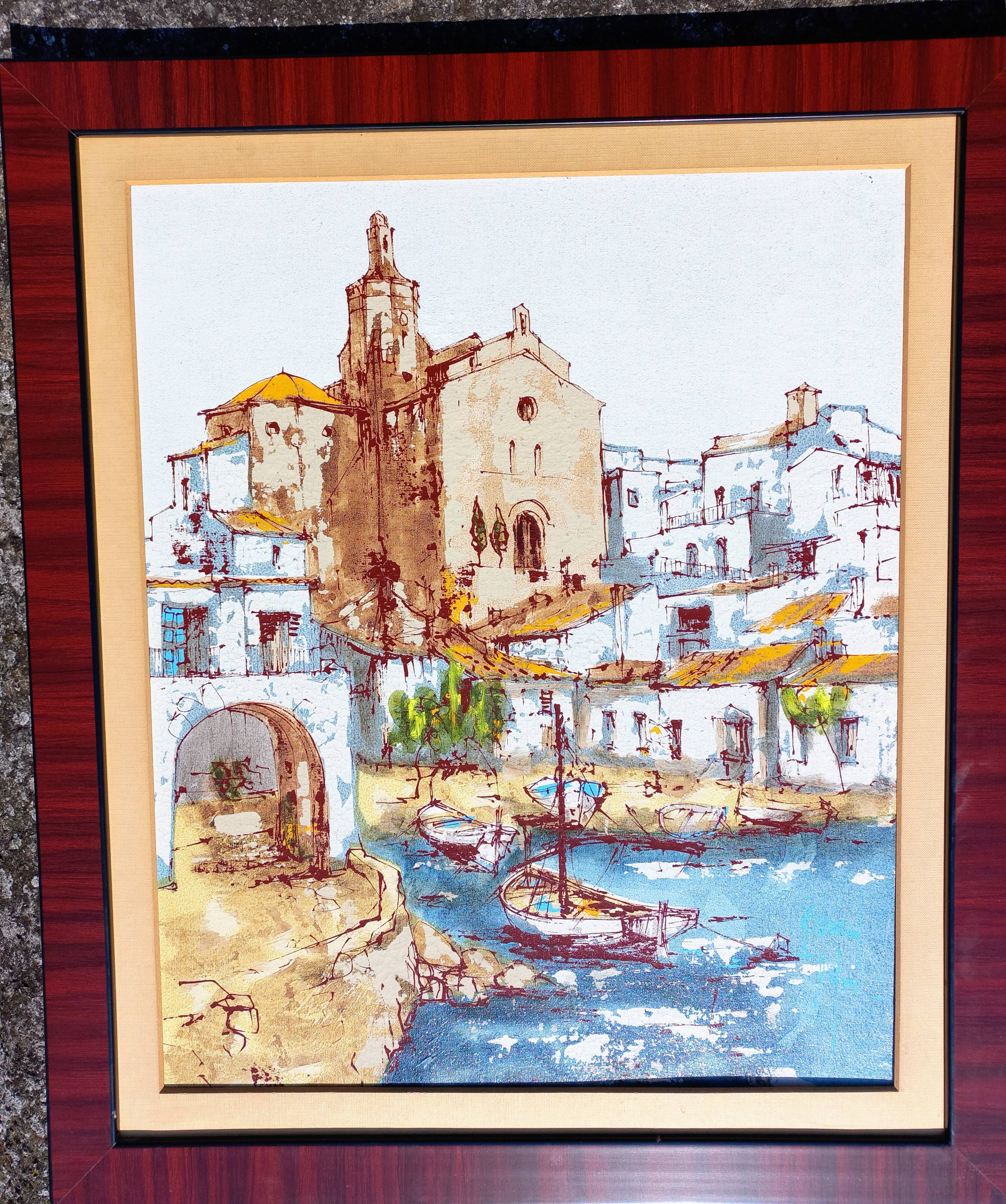 Bernard Dufour Mediterranean painting