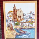 Bernard Dufour Mediterranean painting