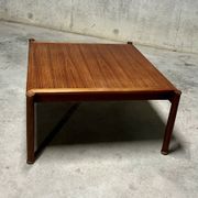 Table basse en teck scandinave années 60