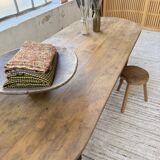 Oval farmhouse table 250cm pine