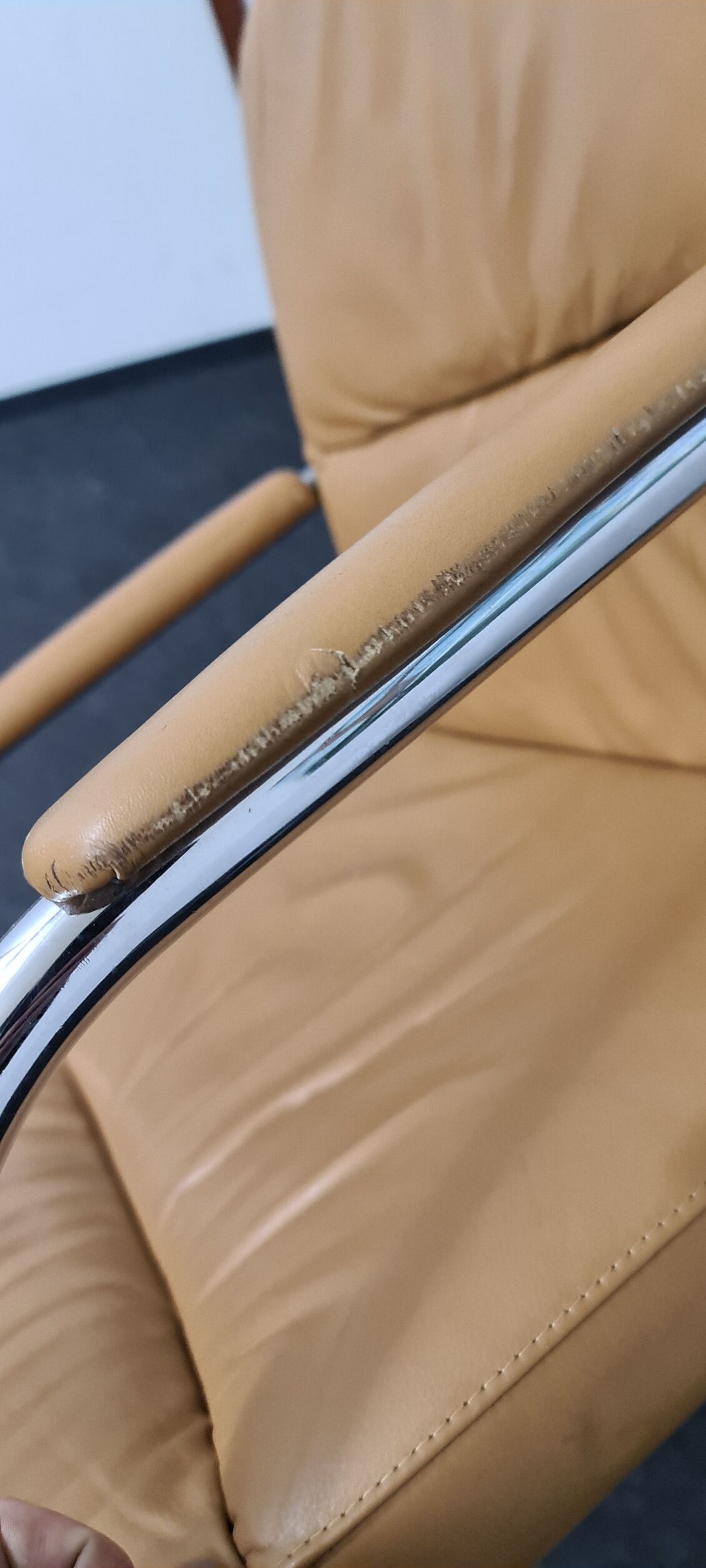 Vintage stacking chair  by Klober Germany