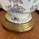 Porcelain and brass lamp base H 41cm
