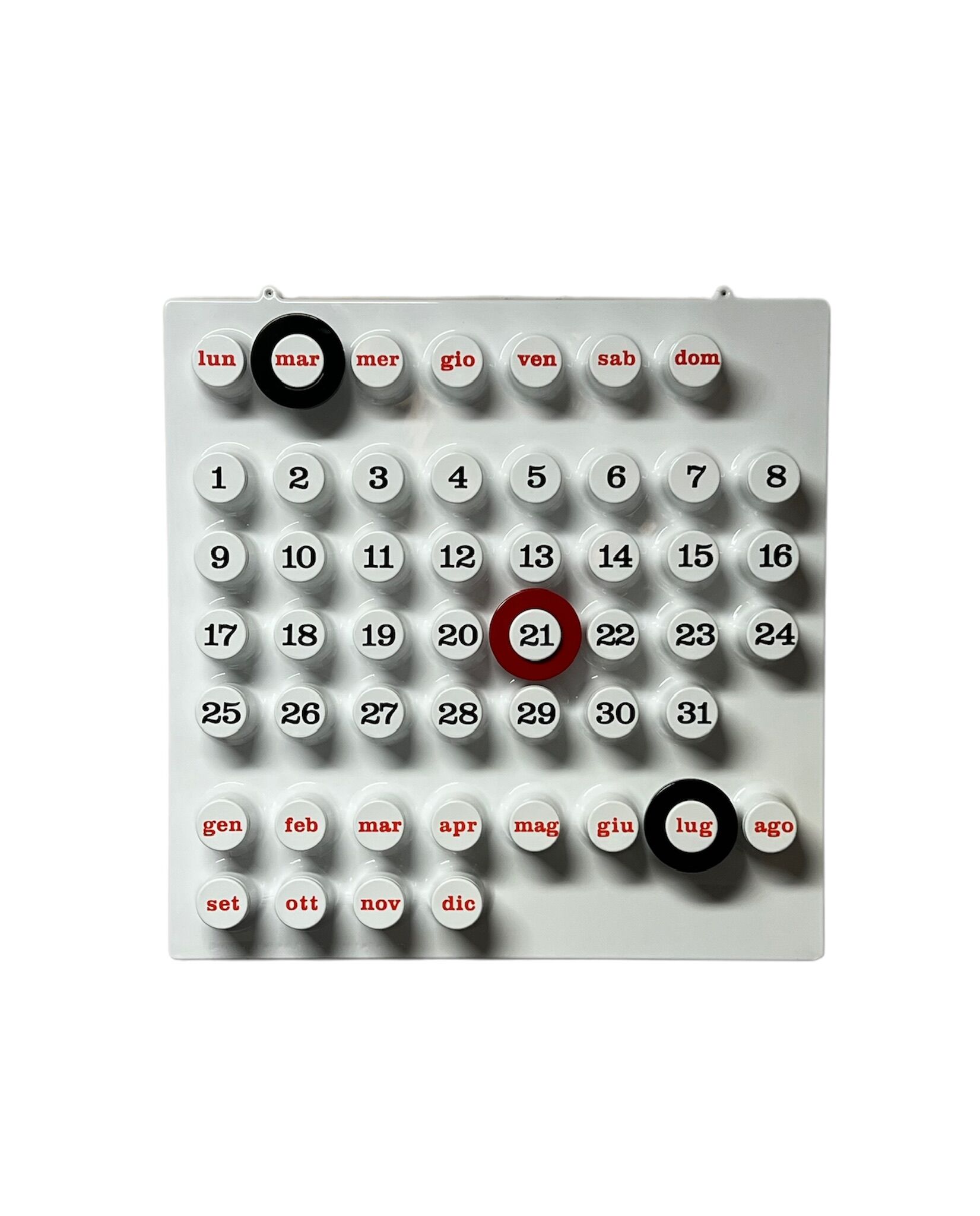 Wall Calendar Ring a date, Giorgio Della Beffa, Euroway, perpetual calendar