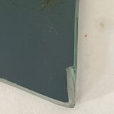 Free-form mirror signed Mathias 55x59cm