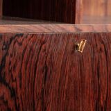 Shelf and bar furniture, Danish, in Rosewood and Brass, Erik Brouer 1960.