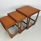 Vintage G-Plan side tables set.