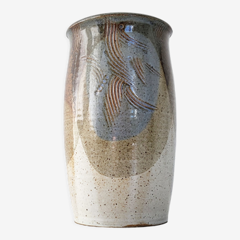 Vase in vintage stoneware 1970