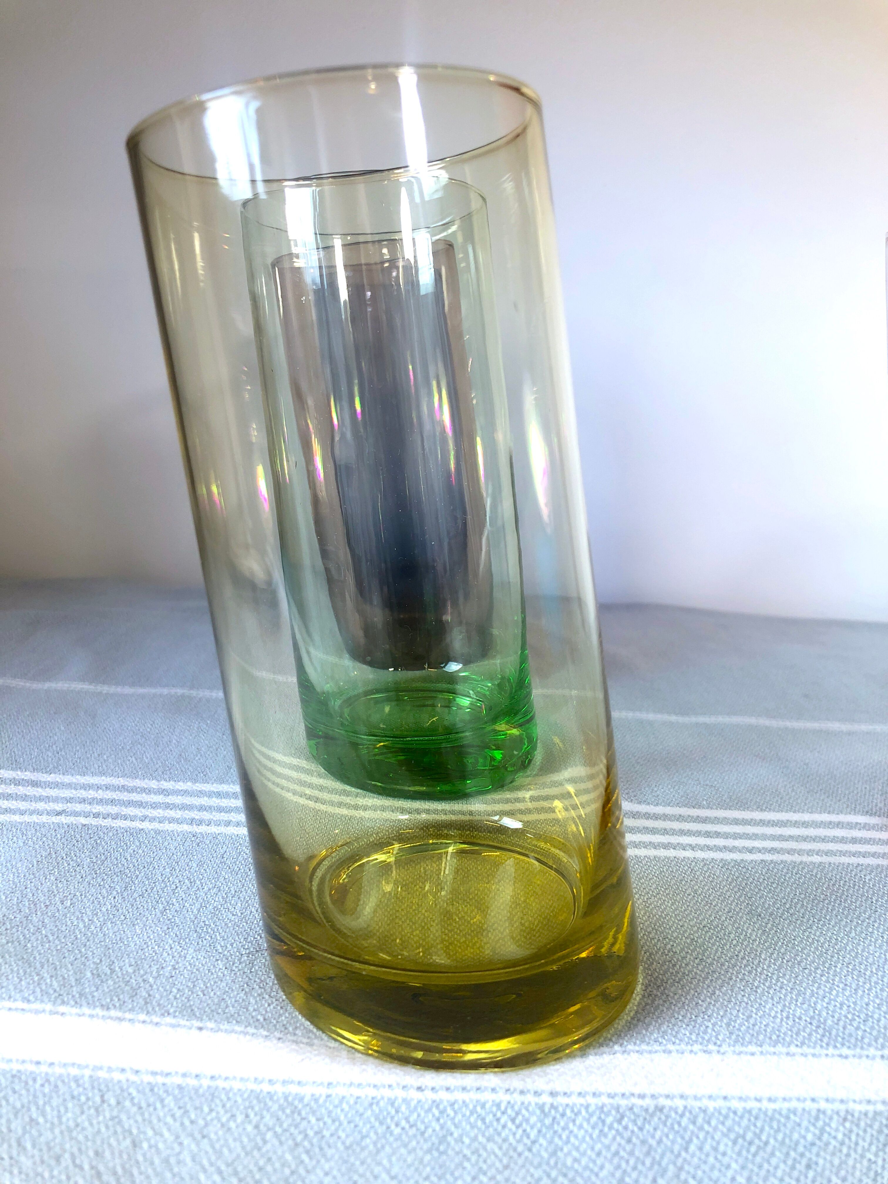 Vintage colorful design glasses year 70-80