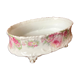 Old planter - Limoges porcelain with rose decoration - late nineteenth