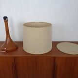 Danish Teak Table Lamp from Kirk, 1960s