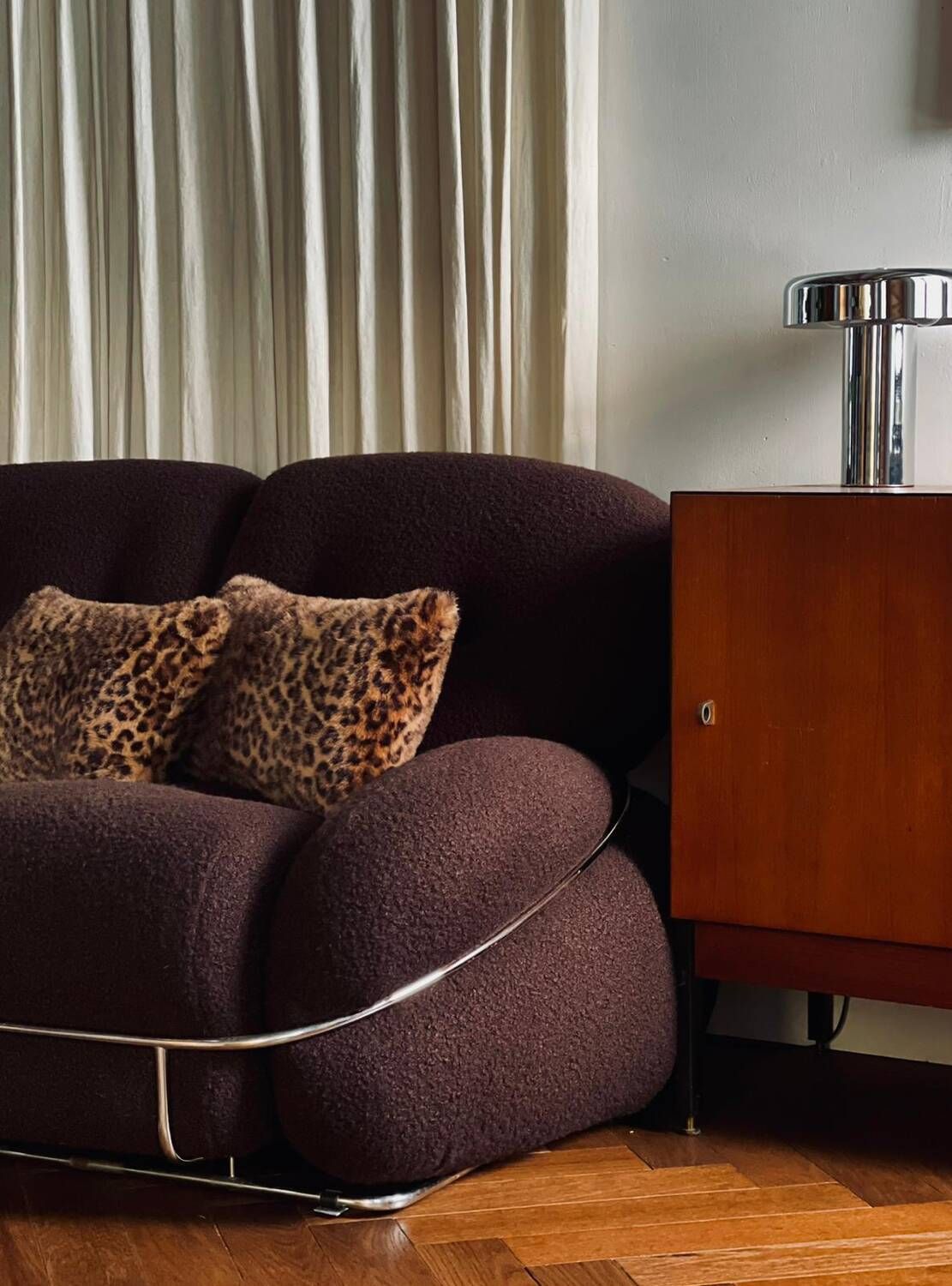 OKAY three-seater sofa by Adriano Piazzesi vintage Italian design 1970s