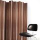 Charles et Ray Eames, paravent en noyer pour Vitra
