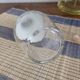 Carafe à liqueur en cristal et argent
