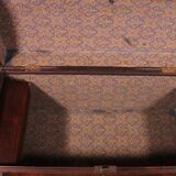 walnut and burl walnut chest - 18th century