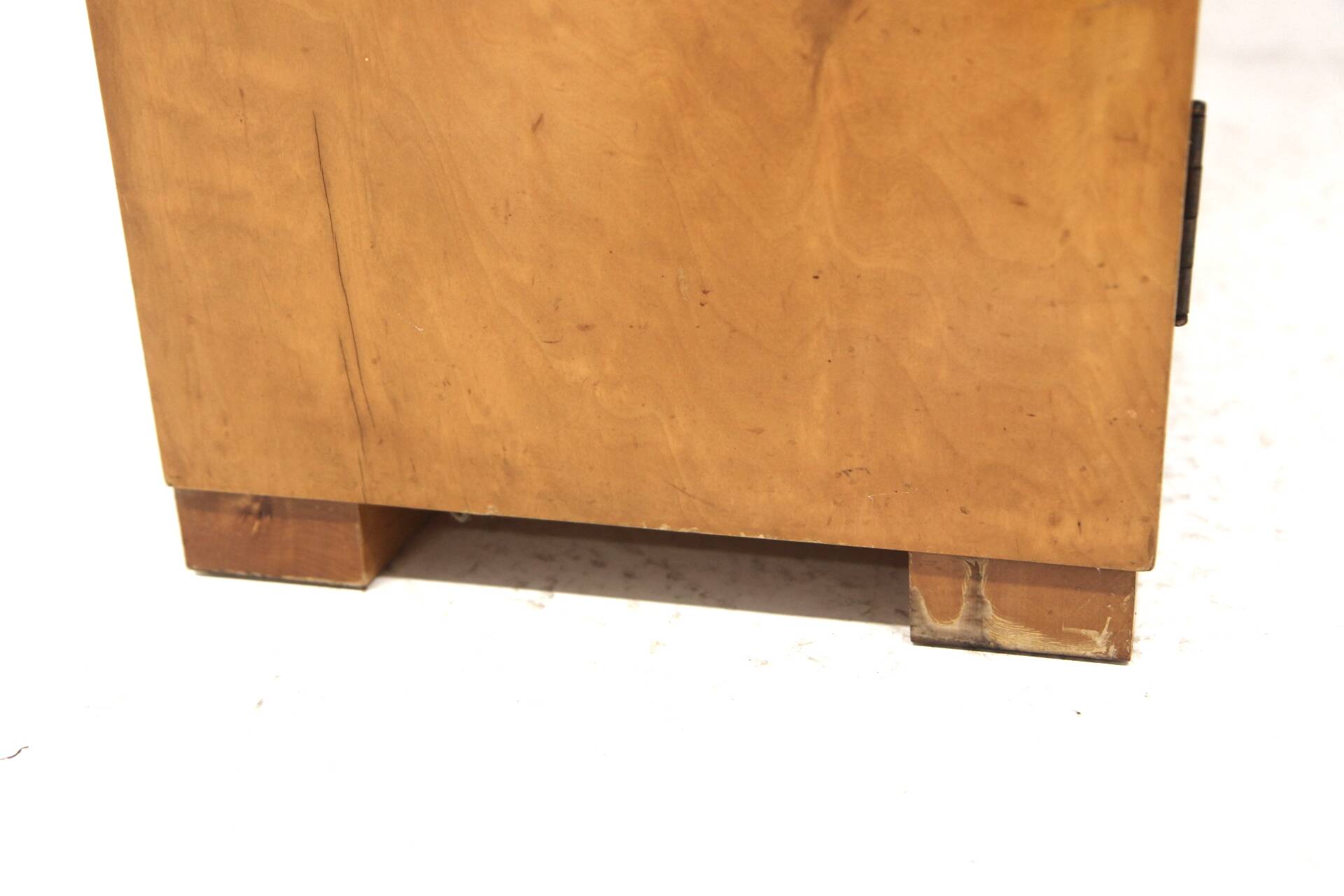 Scandinavian elm bookcase, Swedish modern, Sweden, 1940