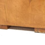 Scandinavian elm bookcase, Swedish modern, Sweden, 1940