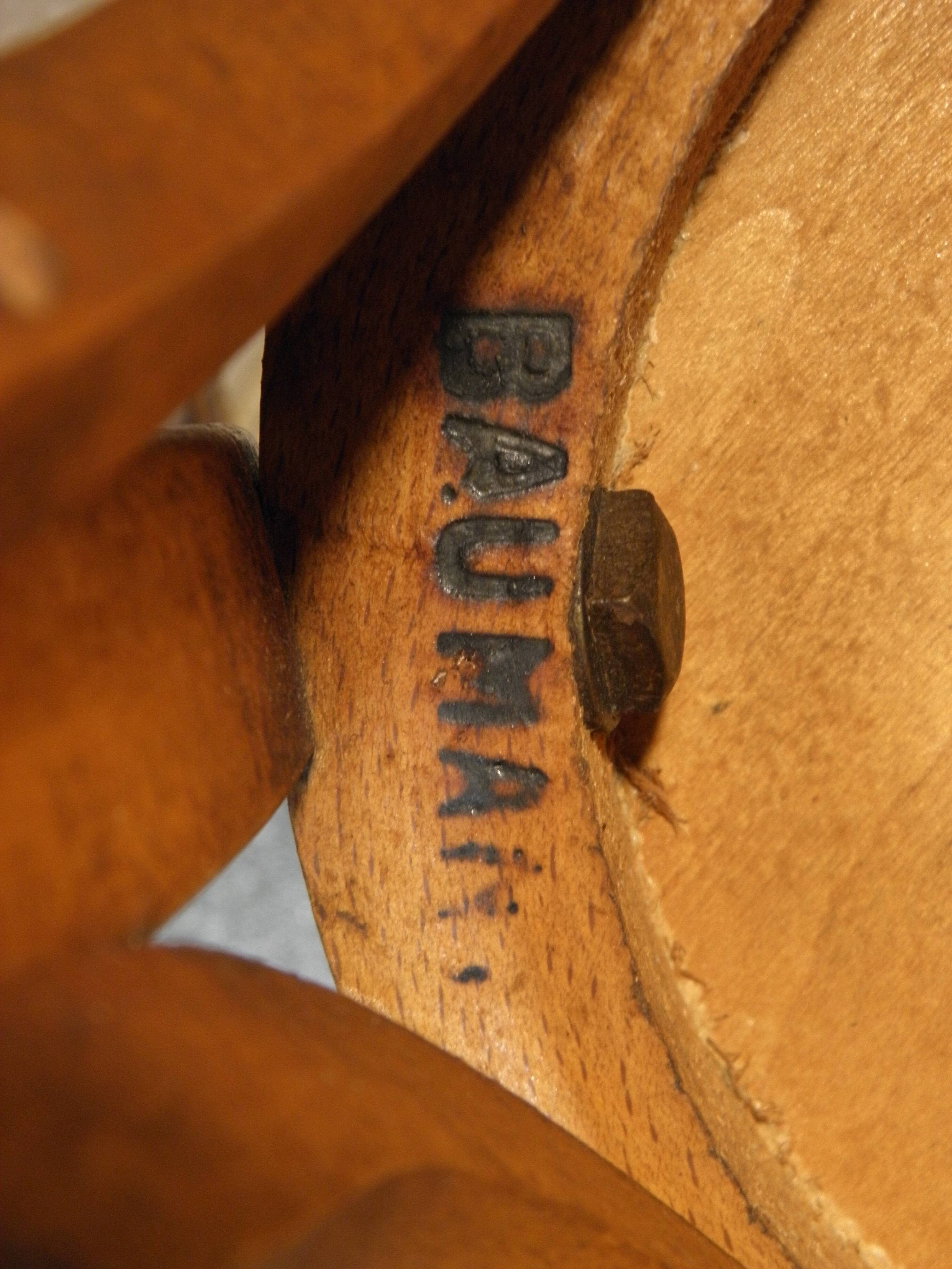 Baumann bistro chair from the 1950s