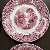 Lot de 6 assiettes à dessert modèle “Cambridge Old England”